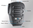 Blu-RSM® Bluetooth PTT Speaker Microphone (RSM) by Klein Electronics BLU-RSM