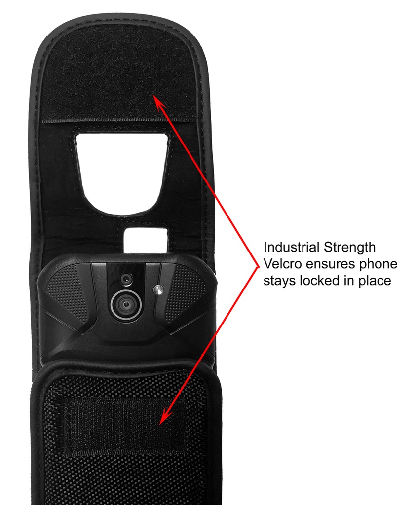 Kyocera DuraForce PRO 2 Ballistic Nylon Body Camera Case with Belt Loop by Wireless ProTech PT-NYC-BL-KY-6900