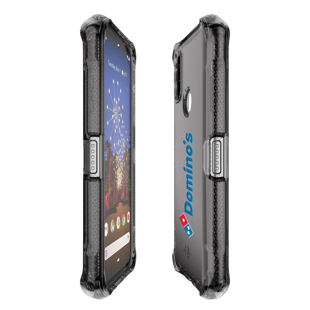 Kyocera DuraSport 5G SMOKE SPECTRUM//CLEAR ANTIMICROBIAL Case by ITSKINS  KZDS-SPECM-SMOK