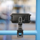Robust Clamp Mount with Security Knob for Phone or Midsize Tablet by Arkon SM6RMCPM
