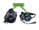Bluetooth Wireless PTT Dual Muff Racing Style Headset with Boom Mic by PRYME Radio BTH-900-MAX