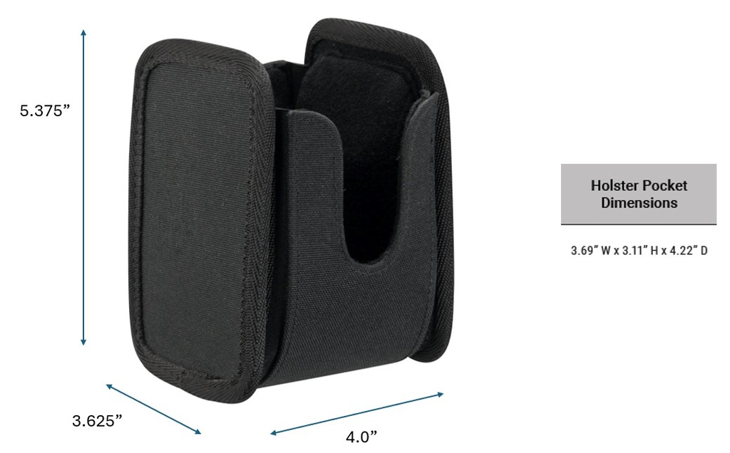 Universal Forklift Front Guard Mount for Barcode Scanner by Arkon Mounts FLBKTHLSTR