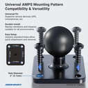 Universal Forklift Front Guard Mount for Barcode Scanner by Arkon Mounts FLBKTHLSTR