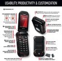 Kyocera E4810 DuraXV Extreme Verizon | Ultra-Rugged, Waterproof, Drop Proof, and HazLoc Certified (Remanufactured Like New by Kyocera with 1-year Warranty)