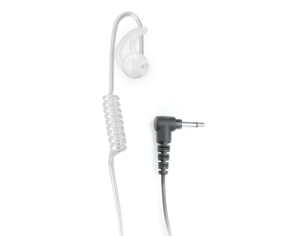 Fox ST Listen Only Coiled Long Tube Earpiece by Earphone Connection  EP1089SC