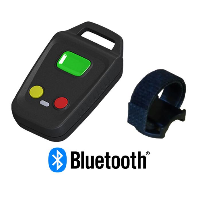 Bluetooth PTT Smart Button with Velcro by AINA Wireless  ASB1.3