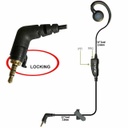 CURL Single-Wire PTT Earpiece Kit with Camlock Connector for Kyocera by Klein Electronics CURL-KYBR-CL