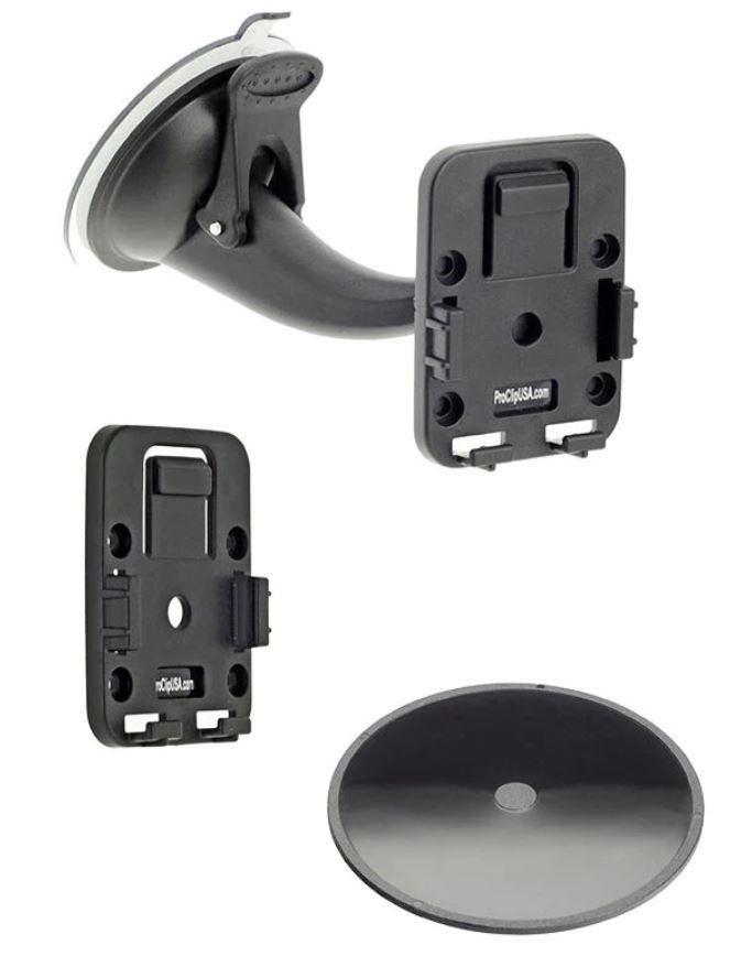 Light-Duty Suction Cup Mount Kit with Quick Release Dock by ProClip 710647