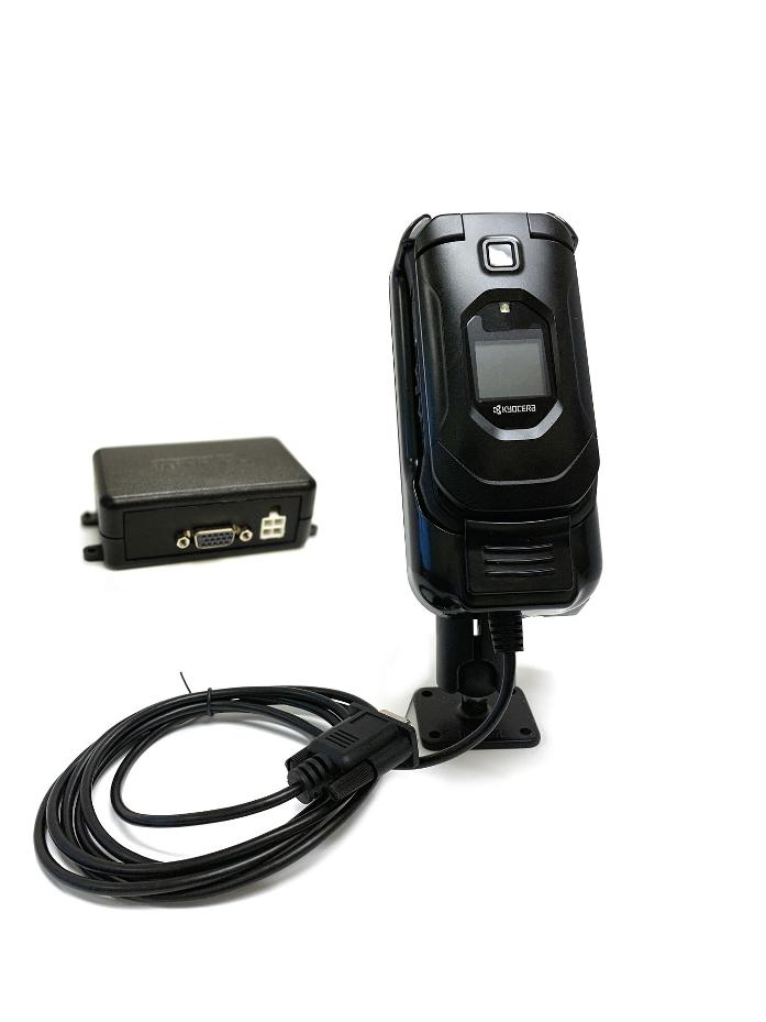 Kyocera DuraXV Extreme & Extreme +/DuraXE Epic/DuraXA Equip Vehicle Charging Cradle by AdvanceTec AT6773A