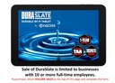 Kyocera KC-T304C DuraSlate Durable Wi-Fi Tablet | 10.1" Waterproof & Shatter-Resistant Display