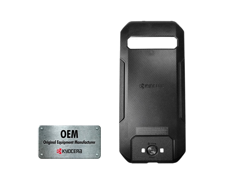 Kyocera 6200004359 Battery Back Cover with integrated Qi Wireless Charging Antenna for DuraForce PRO 3