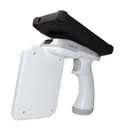 ASR-L251G-23 Gun-Type UHF RFID Reader/Writer 1D/2D Barcode Scanner with Case for Kyocera E7200 DuraForce PRO 3 (Bundle) by AsReader ASR-KDFP3-L251G-BND