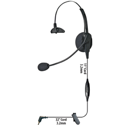 [VOYAGER-KY] VOYAGER Series Lightweight Headset (5-pole connection) for Kyocera by Klein Electronics VOYAGER-KY