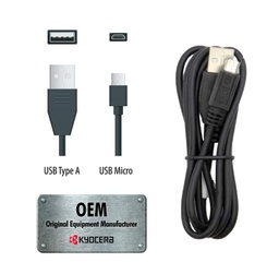 [EC000197] Kyocera SCP-23SDC Charge and Sync USB-A Cable for MicroUSB devices