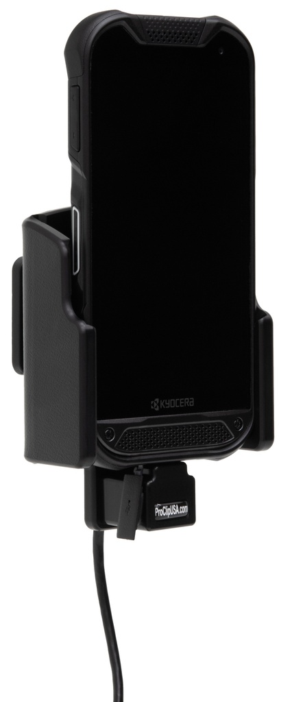 Kyocera DuraForce PRO 2 Vehicle Charging Holder with Tilt Swivel and Dual USB Cigarette Lighter Adapter (CLA) by ProClip by ProClip 721100