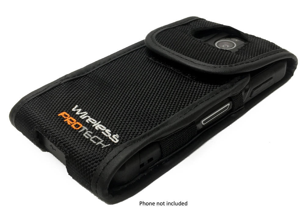 Kyocera DuraForce PRO 2 Ballistic Nylon Body Cam Case with Belt Loop by Wireless ProTech PT-NYC-BL-KY-6900