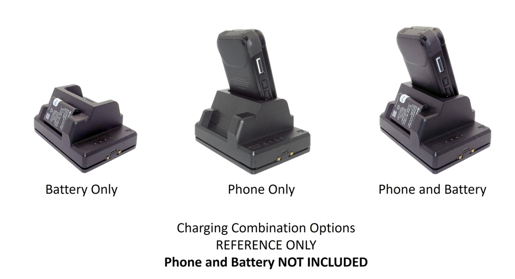 Kyocera DuraXE Epic/DuraXV Extreme Charging Units + 5-Bay Charging Dock Base (Bundle) by GPSLockbox ACC-DTC5-KYE48X05SET