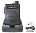 Wireless Bluetooth PTT Remote Speaker Microphone (RSM) with Rotary Volume Control + Desktop Drop-in Charger (Bundle) by PRYME Radio BTH-550-MAX-BUNDLE