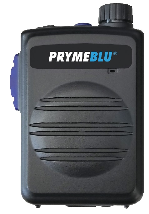 Wireless Bluetooth PTT Remote Speaker Microphone (RSM) with Rotary Volume Control + Desktop Drop-in Charger (Bundle) by PRYME Radio BTH-550-MAX-BUNDLE