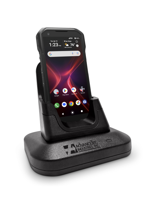 Kyocera DuraForce PRO 3 Single Bay Qi Wireless Drop-In Charger by AdvanceTec AT2123A