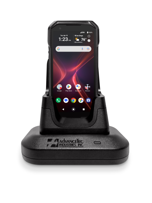 Kyocera DuraForce PRO 3 Single Bay Qi Wireless Drop-In Charger by AdvanceTec AT2123A