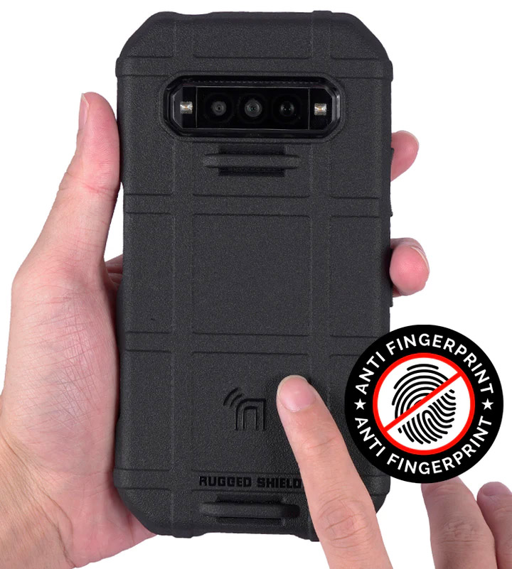 Kyocera DuraForce PRO 3 Special Ops Tactical Rugged Shield Case + Hand Strap by Naked Cell Phone E7200-HANDY