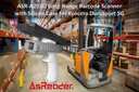 ASR-R202G Gun-Type Long Range 2D/1D Barcode Scanner with Case for Kyocera C6930 DuraSport (Bundle) by AsReader ASR-KDS-R202G-BND