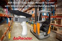 ASR-R202G Gun-Type Long Range 2D/1D Barcode Scanner with Case for Kyocera E7200 DuraForce PRO 3 (Bundle) by AsReader ASR-KDFP3-R202G-BND