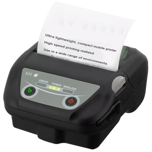 MP-B30 Rugged Bluetooth Mobile Thermal Printer Kit (3" roll width) by Seiko Instruments MP-B30-B02JK1-E9