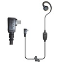 CURL Single-Wire PTT "Over-Ear" Earpiece (USBc Connector)"(for PTT apps Tassta, EsChat & Zello) by Klein Electronics CURL-USBC-I