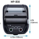 MP-B30 Rugged Bluetooth Mobile Thermal Printer Kit (3" roll width) by Seiko Instruments MP-B30-B02JK1-E9