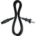 AC Cable with US plug for Seiko AC Adapter Power Supply PW-D0940-W2 by Seiko Instruments CB-US04-018A-E