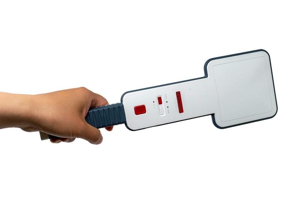 Paddle-Type Combo UHF RFID & 1D/2D Barcode Scanner (US Bandwidth) by AsReader ASR-P252B-23