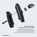 Robust™ Series 3.75 inch Composite Mount Shaft - 25mm (1 inch) Ball Compatible by Arkon Mounts SP-RM250