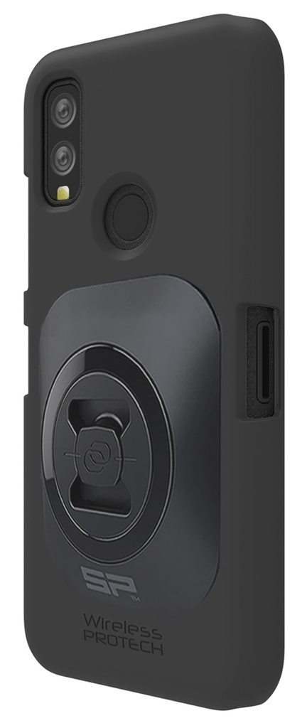 Kyocera DuraSport Hard Shell Phone Case (Black)+SP Connect Universal Interface+SP Connect Stem Mount Pro (Bundle) by Wireless ProTECH  PT-SC-SF-KY-C6930-BK/53148/53340