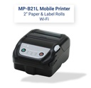 MP-B21L Rugged Wi-Fi Mobile Thermal Printer Kit (2" roll width / Paper & Label) by Seiko Instruments  MP-B21L-W46JK1-E9