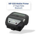 MP-B30 Rugged Bluetooth Mobile Thermal Printer Kit (3" roll width) by Seiko Instruments MP-B30-B02JK1-E9