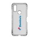 Kyocera DuraSport 5G SPECTRUM//CLEAR ANTIMICROBIAL Case (Domino's Branded/Transparent) by ITSKINS  KZDS-SPECM-TRLO