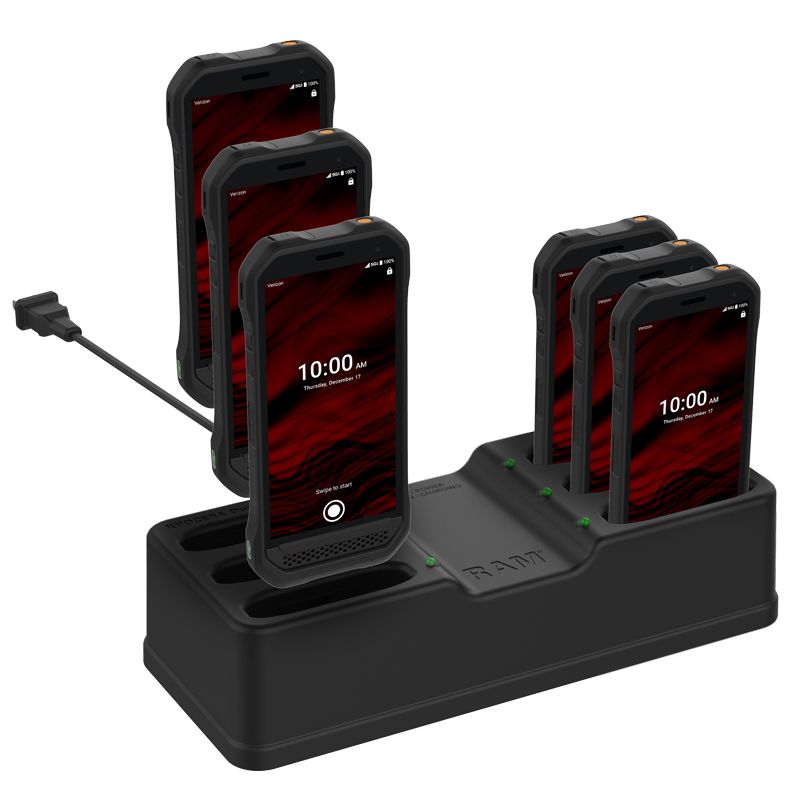 RAM® 6-Port Charging Dock for Kyocera DuraForce Ultra by RAM Mount RAM-DOCK-6G-KYO1PU