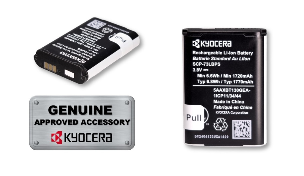 Kyocera SCP-73LBPS 1720mAh Removable Lithium Ion Battery