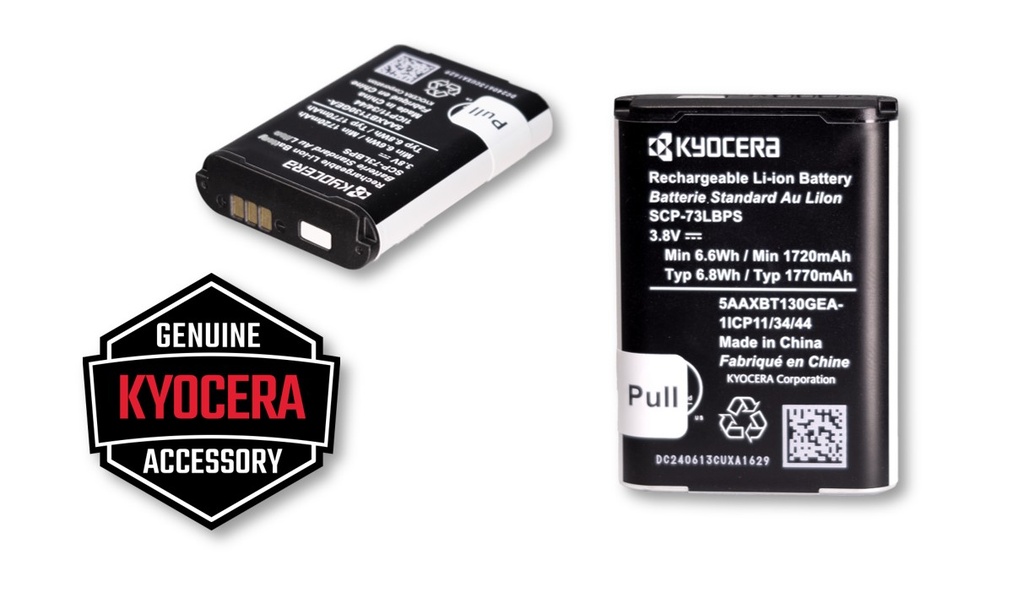 Kyocera SCP-73LBPS 1720mAh Removable Lithium Ion Battery