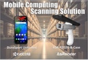 Kyocera DuraSport 5G Unlocked Mobile Gun-Type Long Range Computing Scanning Solution using AsReader's ASR-R202G Scanner (SKU ECB00347)