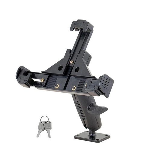 [SM9RMSAMPS] LockVise™ Locking Phone Mount with 2.75" Arm and Metal AMPS Drill Base by Arkon Mounts SM9RMSAMPS