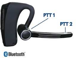 [EP-E2] E2 Bluetooth Dual PTT Headset by Earphone Connection  EP-E2