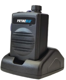 [BTH-550-MAX-BUNDLE] Bluetooth Wireless PTT Remote Speaker Microphone (RSM) with Rotary Volume Control + Desktop Drop-in Charger (Bundle) by PRYME Radio BTH-550-MAX-BUNDLE
