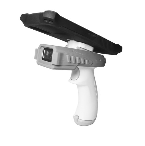 [ASR-KDS-R202G-BND] ASR-R202G Gun-Type Long Range 1D/2D Barcode Scanner, DuraSport Case with AsLock Connection for Kyocera C6930 DuraSport (Bundle) by AsReader ASR-KDS-R202G-BND