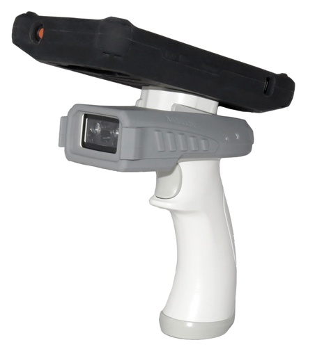 [ASR-KDFP3-R202G-BND] ASR-R202G Gun-Type Long Range 2D/1D Barcode Scanner with Case for Kyocera E7200 DuraForce PRO 3 (Bundle) by AsReader ASR-KDFP3-R202G-BND