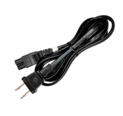 [CB-US04-018A-E] AC Cable with US Plug for Seiko AC Adapter Power Supply PW-D0940-W2 by Seiko Instruments CB-US04-018A-E